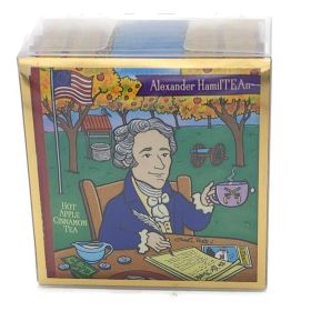 Alexander HamilTEAn (Alexander Hamilton): Organic Hot Apple Cinnamon Tea (Herbal / Caffeine Free) (size: 10pk (Mini))