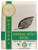 Pride Of India- Natural Sweet Holy Basil Leaf, 0.4oz (11.3gms) Dual Sifter Jar, Pure Indian Tulsi Leaf (Ocimum Sanctum) Offers Best Value